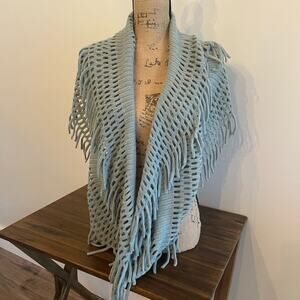 Oversized Sage Green Colored Infinity Scarf